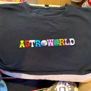 Travis Scott Astroworld Concert T-shirt